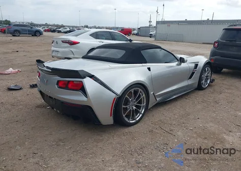 2017 Chevrolet Corvette Grand Sport из США, поврежденный, VIN 1G1YY3D73H5114943